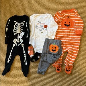 6-9m Halloween Outfit Bundle
